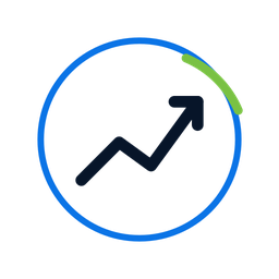 Stalled growth icon