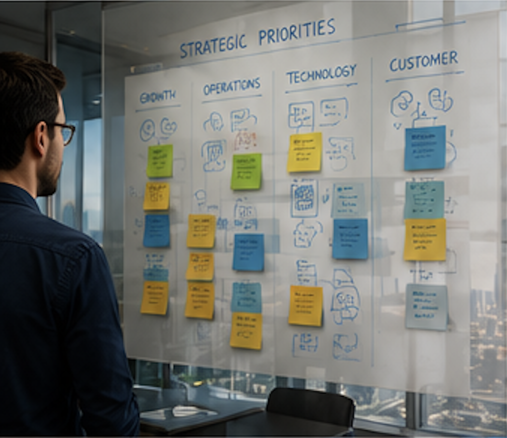 Strategic priorities planning board